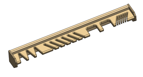 Custom Storage Rack – Handcrafted Wooden Wall Rack